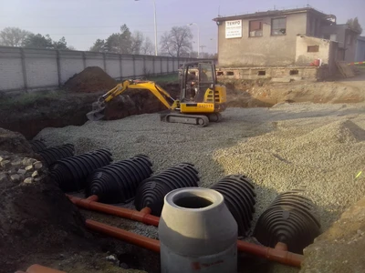 montáž dešťových nádrží Přerov